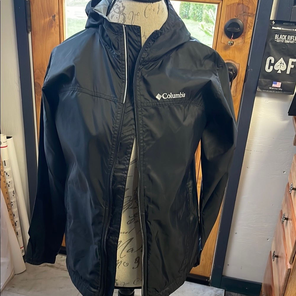 Columbia Black Kids Raincoat